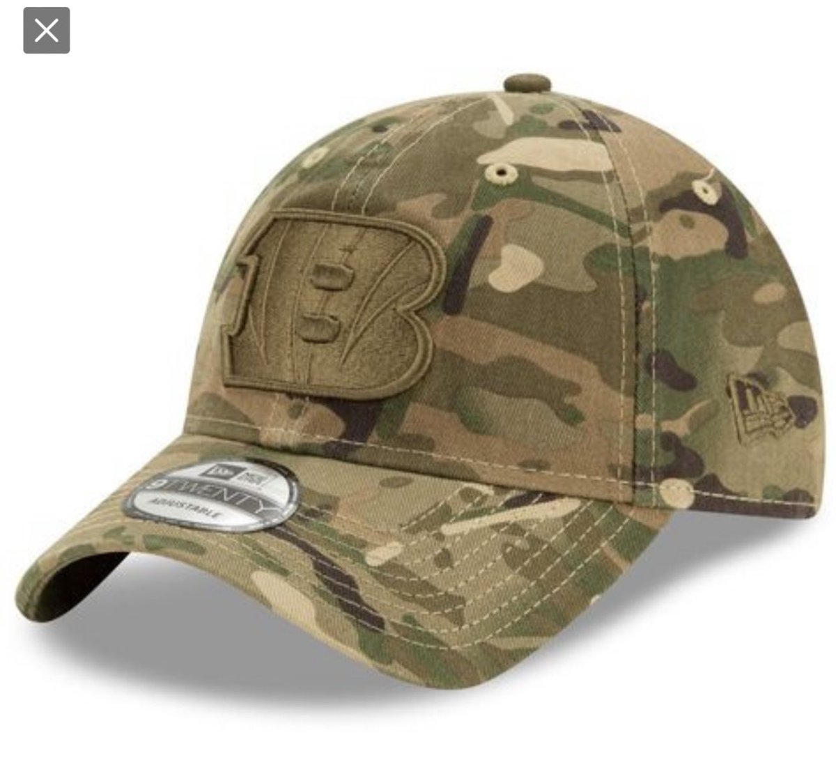 KalicoEyes's tweet photo. Need help locating this hat to buy. Hubs has been looking for one and I’d love to surprise him with it for our anniversary! He’s been serving for 22 yrs &amp; is an absolutely incredible husband &amp; father &amp; doesn’t ever ask for anything. Please help! @Bengals  @Fanatics #WHODEYNATION https://t.co/lhxGuvauVy