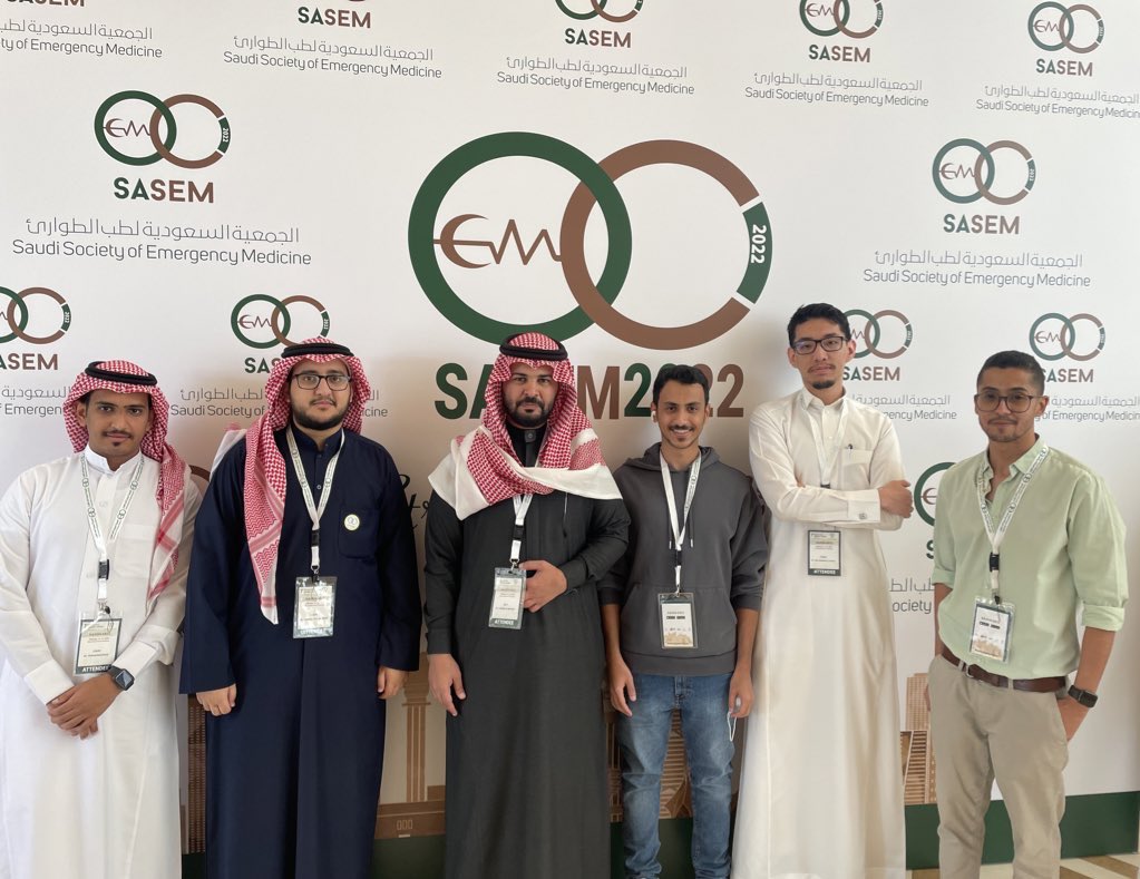 MajedBahader's tweet photo. #SASEM2022 Gave us a wonderful experience, we met great people and we had the chance to learn about most recent updates in ED from the pioneers of the field.                        
Thanks👏🏻@sasem2022 @SaudiEmergency                                        #Stronger_than_ever https://t.co/qUIMtpXVf0