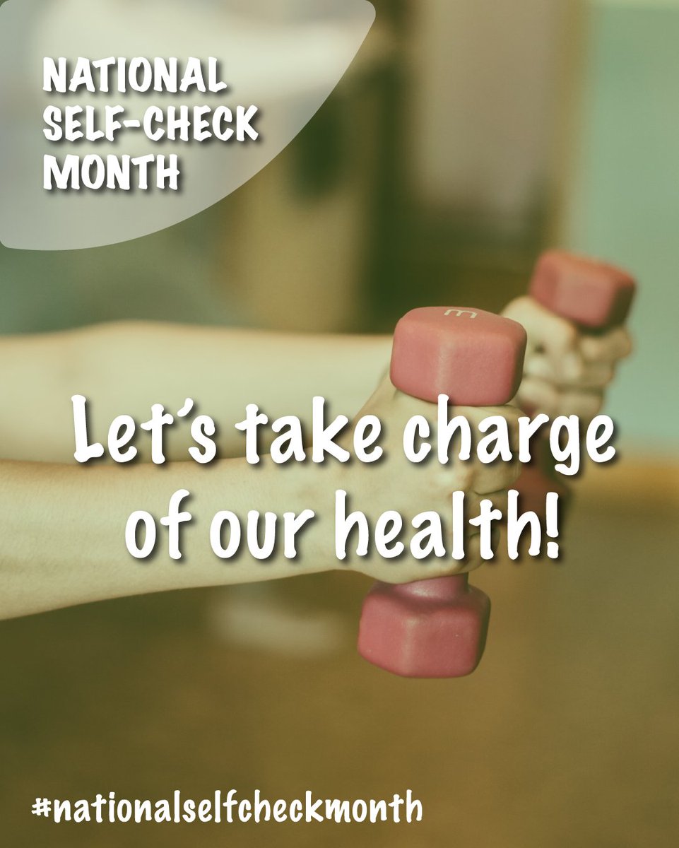 It’s National Self Check Month!🙌🏽

This awareness month is a reminder for us that we must take charge of our own health to increase our chances of avoiding chronic diseases or other preventable conditions!

➡️See how you can get moving with MSC: bit.ly/3GSSqQd
