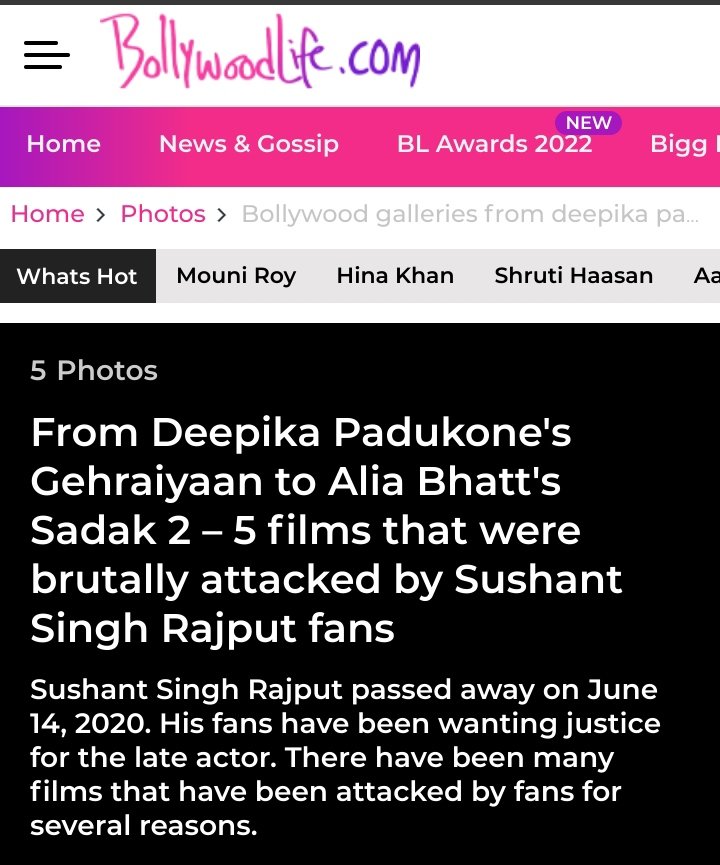 imrudrabha's tweet photo. Awww... ❤️ thank you @bollywood_life for this article. Don't take it otherwise. Bollywood is facing its own karma. Countdown ⏳ has begun. Har Har Mahadev 🙏🏾

SSR Campaign Is Unstoppable &amp; so the #BoycottBollywood mission.

.@SanjeevSanskrit @sumitsaurabh @swati_gs @RDXThinksThat https://t.co/PjsjOaUZnK
