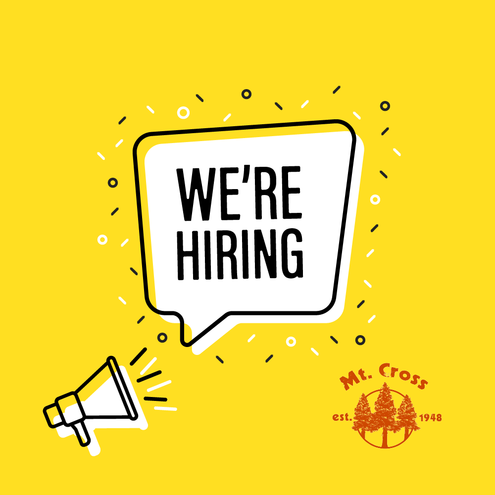 Mt. Cross is hiring a Communications &amp; Development Assistant! This 8 hr/week job will help expand our comms &amp; development efforts. A complete job description is available at mtcross.org, and your cover letter and resume can be submitted there, too. Resumes due 2/21!