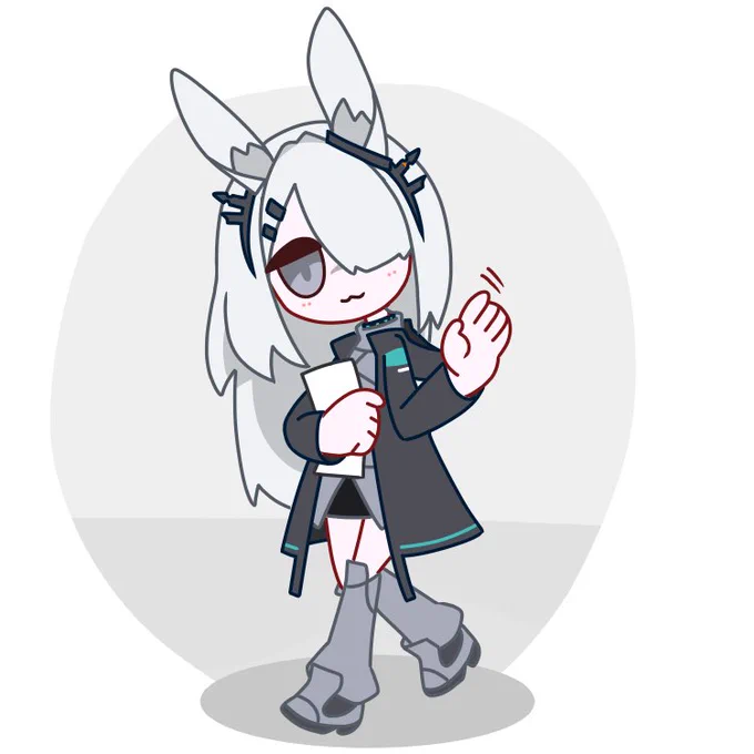 #アークナイツ
帰化フロストノヴァ
❄️🐇「ドクター、おはよう。」

強めの幻覚見たっていいじゃない
にんげんだもの
            なまを 