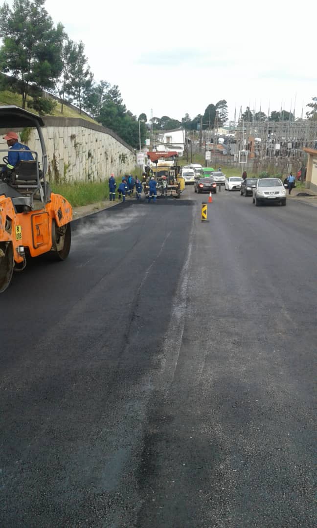EswatiniGovern1's tweet photo. [PHOTOS]: The Ministry of Public Works begins the rehabilitation of the Mbabane-Bhunya (via Mhlambanyatsi) road. The rehabilitation forms part of Government's wider road rehab programme. Motorists using roads currently under rehabilitation are urged to drive with caution. https://t.co/mJCeNQtVNp