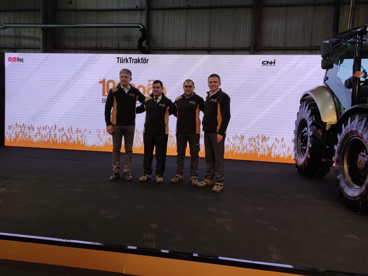 Türk Metal Sendikası Ankara şubemize bağlı Türk Traktör fabrikasının ürettiği 1.000.000 ‘cu Traktörün banttan iniş programına sendikamız adına katıldım. Tüm yönetici ve çalışan arkadaşlarımızı kutlayarak başarılarının daim olması dileklerinde bulundum.
#TürkİşçisininGücü