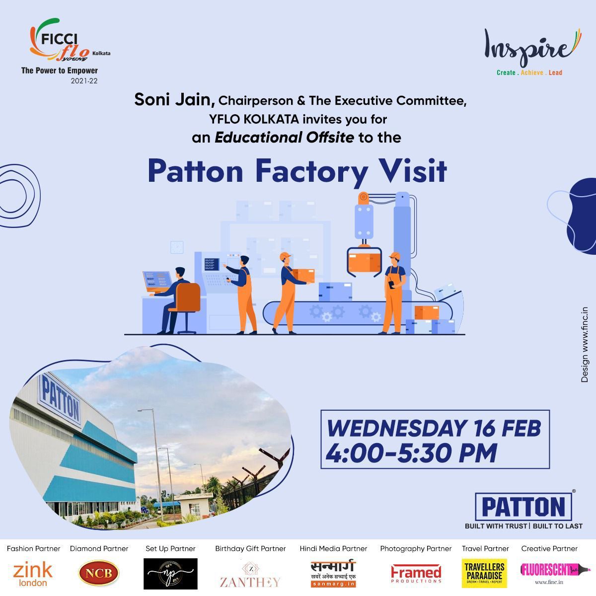 Patton_IntLtd's tweet photo. #PattonGroup is happy to welcome #YFLOKolkata for an education offsite visit at the state-of-the-art Uluberia Factory & view the process behind the precise engineering & plastics manufacturing industry. YFLO Kolkata Members can register on https://t.co/3LgxnC1HUS https://t.co/JVdXcVZaX5