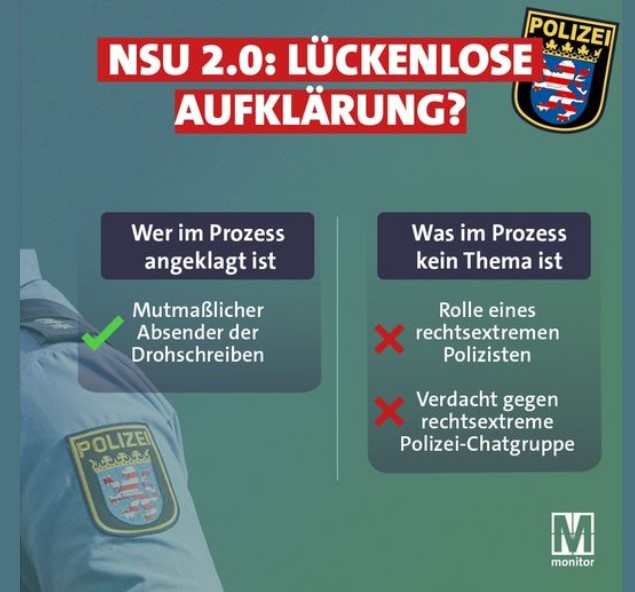 #NSU20 #Polizeiproblem