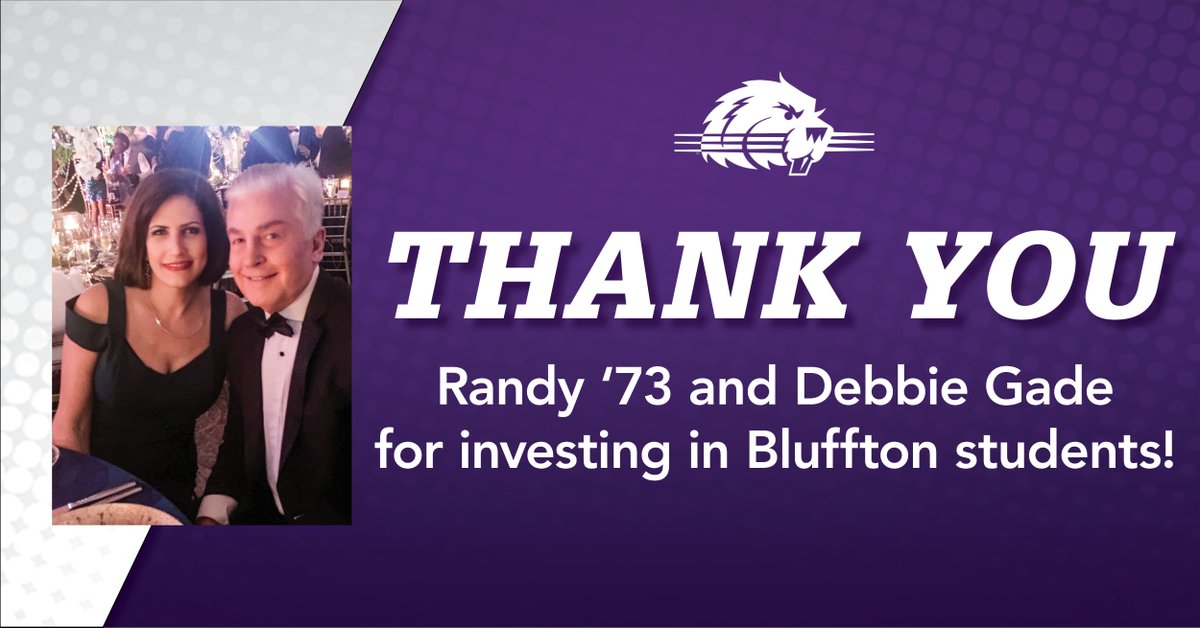 BlufftonU's tweet photo. Bluffton University will install stadium lights for Salzman Stadium thanks to a $300,000 gift from Randy '73 and Debbi Gade. The lights are expected to be installed by Aug. 1. Read more by clicking the link! https://t.co/CrUdKvFmF5 https://t.co/3gVODoFvlQ