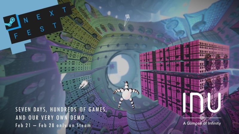 Time to play! 😍 🎮 INU is available as DEMO next Monday Feb 21 on Steam!

And it gets even better! You can chat with us directly on Steam! 💬💞 The developers will be available for questions and deep talk when we do our live streams as part of steam's Next Fest.
Stay tuned. 🤖💕