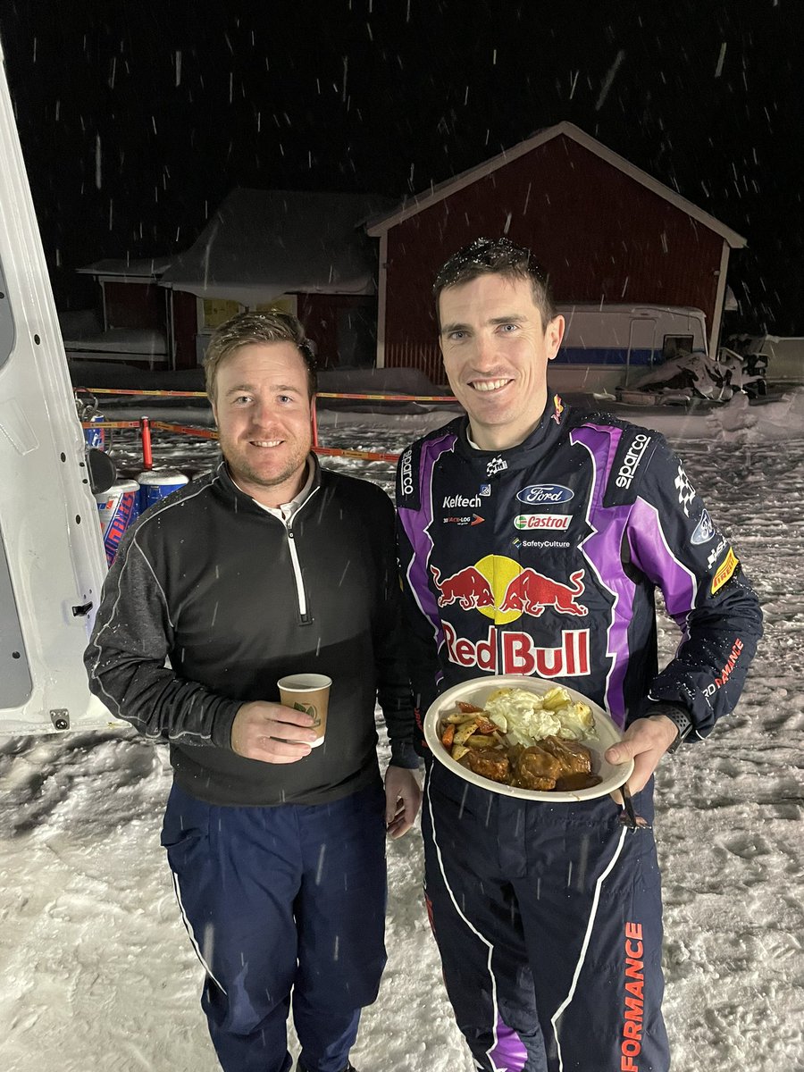 F_Gustavsson's tweet image. Thank’s for everything during the test my friend 😊 @Craig_Breen #testdays #WRC