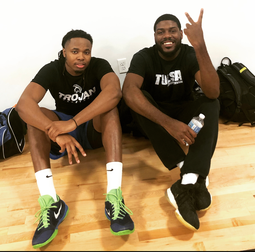 TulsaProgress's tweet image. King Rich and King Spence. Doing things with a progression shirt on gives you extra super powers