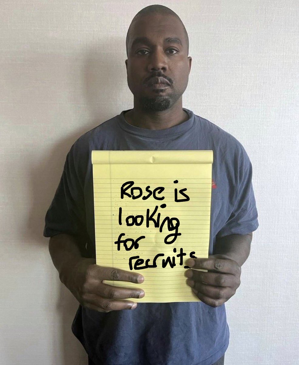 Kanye said it