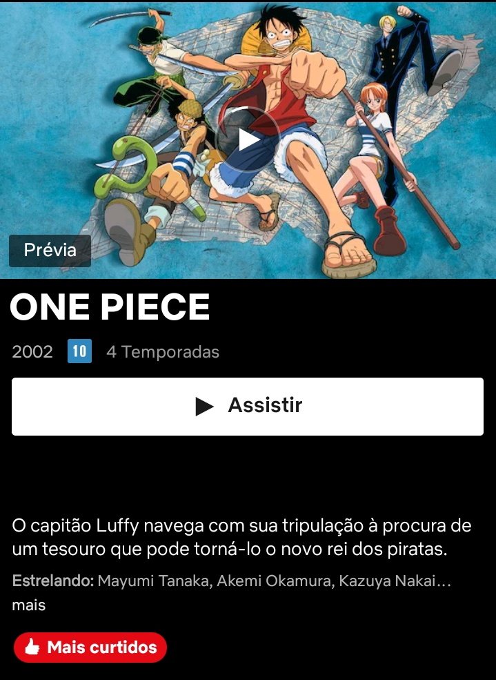 ONE PIECE DUBLADO NA NETFLIX  SABAODY DUBLADO! AGORA VAI? 