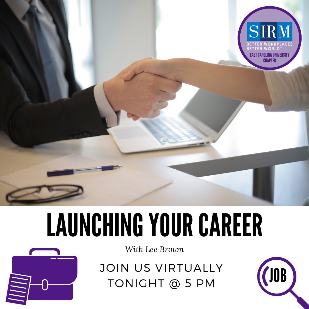 SHRMECU's tweet photo. 𝗝𝗼𝗶𝗻 𝗨𝘀 𝗡𝗢𝗪!

In preparation for the upcoming Job and Internship Fair 𝙏𝙝𝙞𝙨 𝙏𝙝𝙪𝙧𝙨𝙙𝙖𝙮, he will be discussing interview tips, job searching, and how to best prepare for a 𝙅𝙤𝙗 𝙁𝙖𝙞𝙧 !

All are welcomed to join our virtual event! 💼 https://t.co/WakwmMKaL6
