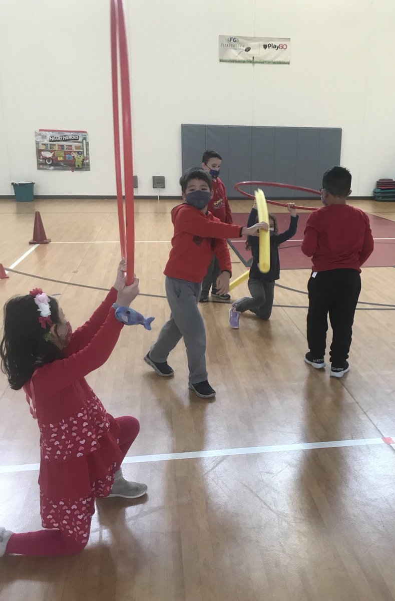 1st graders loved Cupid’s Arrow! Thanks ⁦<a href="/CoreyMartinPE/">Coach Corey Martin</a>⁩ #physed