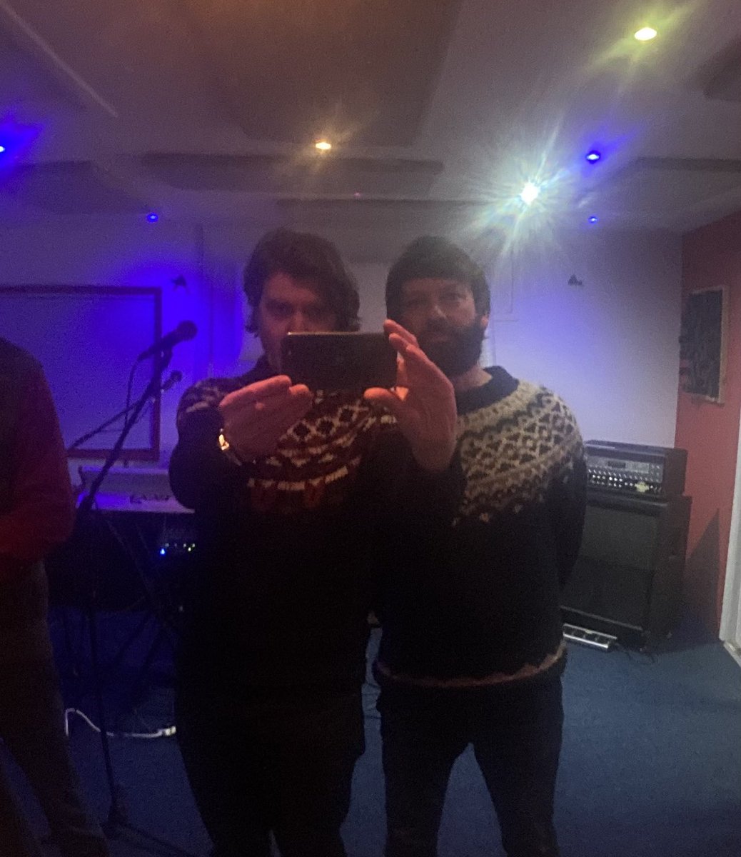 The Dials🇺🇦 (@thedials) on Twitter photo Rehearsal for Saturday’s gig. It’s all about the Icelandic knitwear, it seems. Wear your best woolies to <a href="/thehopeandruin/">The Hope & Ruin</a> with <a href="/DreamytimeEsco1/">Dreamytime Escorts</a> next Sat. Tickets: seetickets.com/event/the-dial… Rehearsal for Saturday’s gig. It’s all about the Icelandic knitwear, it seems. Wear your best woolies to <a href="/thehopeandruin/">The Hope & Ruin</a> with <a href="/DreamytimeEsco1/">Dreamytime Escorts</a> next Sat. Tickets: seetickets.com/event/the-dial…
