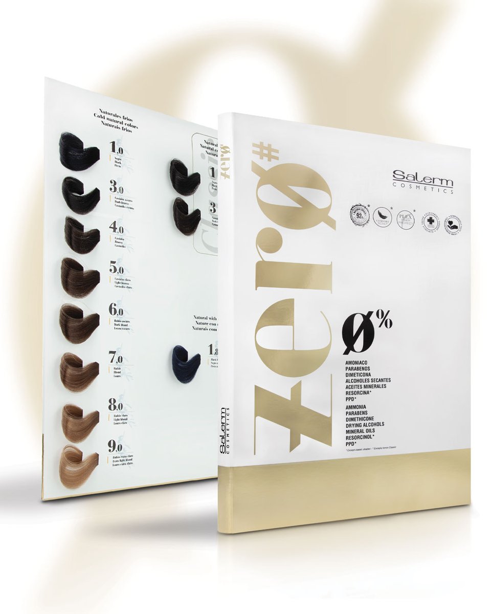Descubre ZERO, 29 tonos:❤️
✔︎ NATURALES FRÍOS
✔︎ NATURALES
✔︎ NATURALES CON REFLEJO
✔︎ CENIZA
✔︎ PERLADOS
✔︎ DORADOS
✔︎ MARRÓN INTENSO
✔︎ MARRÓN COBRIZO
✔︎ BRASIL
✔︎ ROJOS Y VIOLETAS
✔︎ COBRIZO
✔︎ TONALIZANTES

#SalermCosmetics