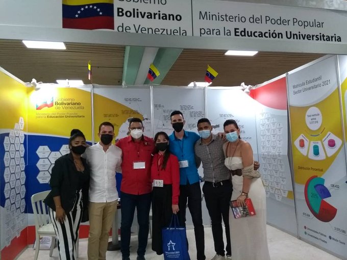 mppeduniv's tweet photo. ▶#Entérate
La #Feveu durante el XXIII Congreso Internacional de Educación Superior se reunió con integrantes de organizaciones estudiantiles de América Latina y el Caribe
Leer más: https://t.co/KDjcifGAGA
#VzlaUniversidad2022 https://t.co/i9y2Zas6v6