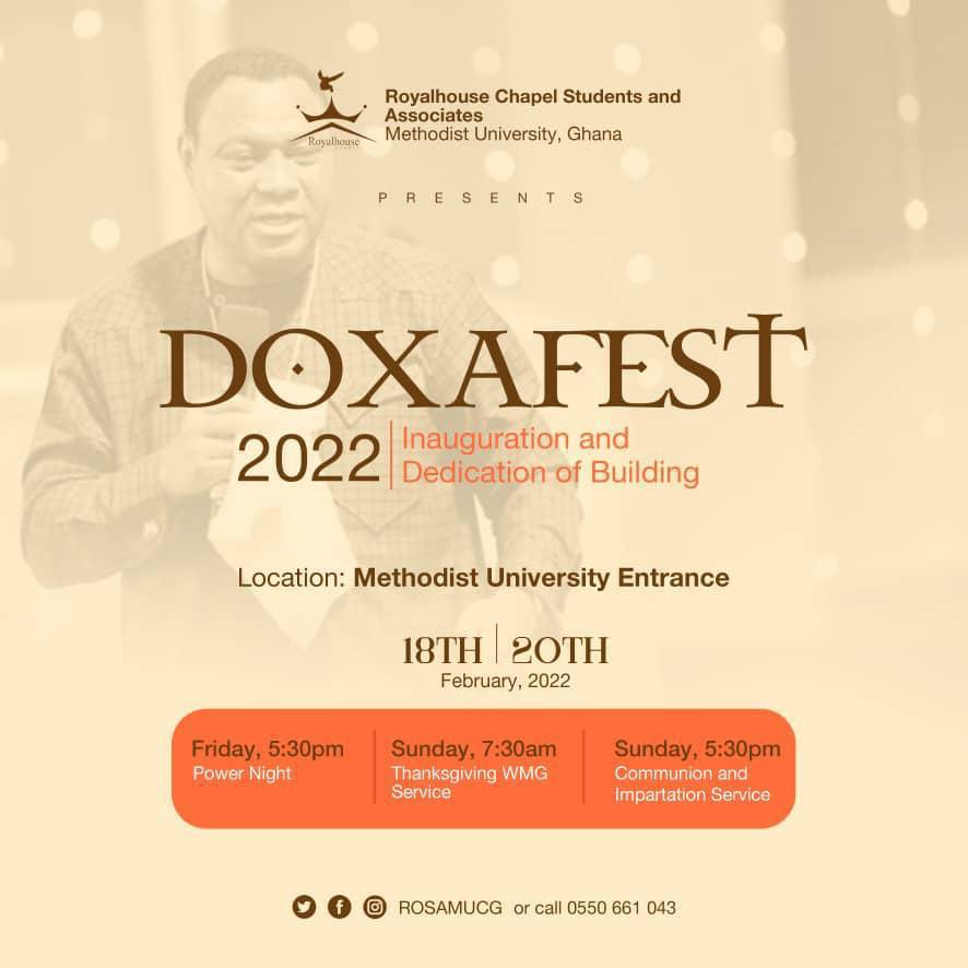 rcc_dc's tweet photo. *DOXAFEST is finally here with us.*🔥🔥🔥🔥

It's the Inauguration and dedication of the Lord's auditorium.

It’s going to be an awesome time in the presence of God https://t.co/0i5hStBKW6