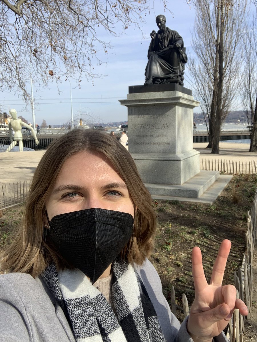 OGormanDebate's tweet photo. While we in the Rushmore District prepare for Quals this weekend, let’s enjoy this picture of Coach Douglas on Rousseau Island in the philosopher’s hometown Geneva (pls only LDers will understand) https://t.co/IiioCWpNn1