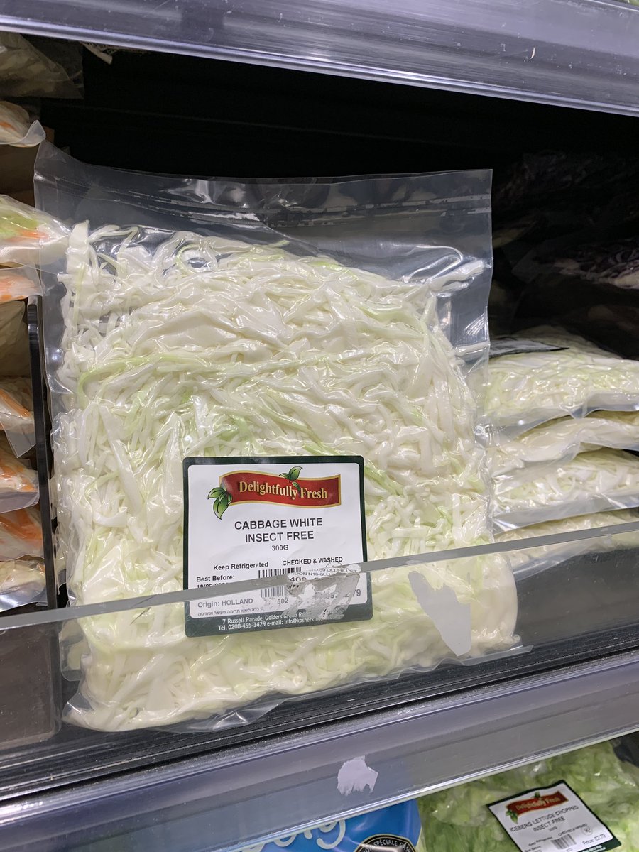 lisaronaghan's tweet photo. There will be no insects in this cabbage. 

#food #freeofbugs #noprotein https://t.co/8swAu4jZ1o