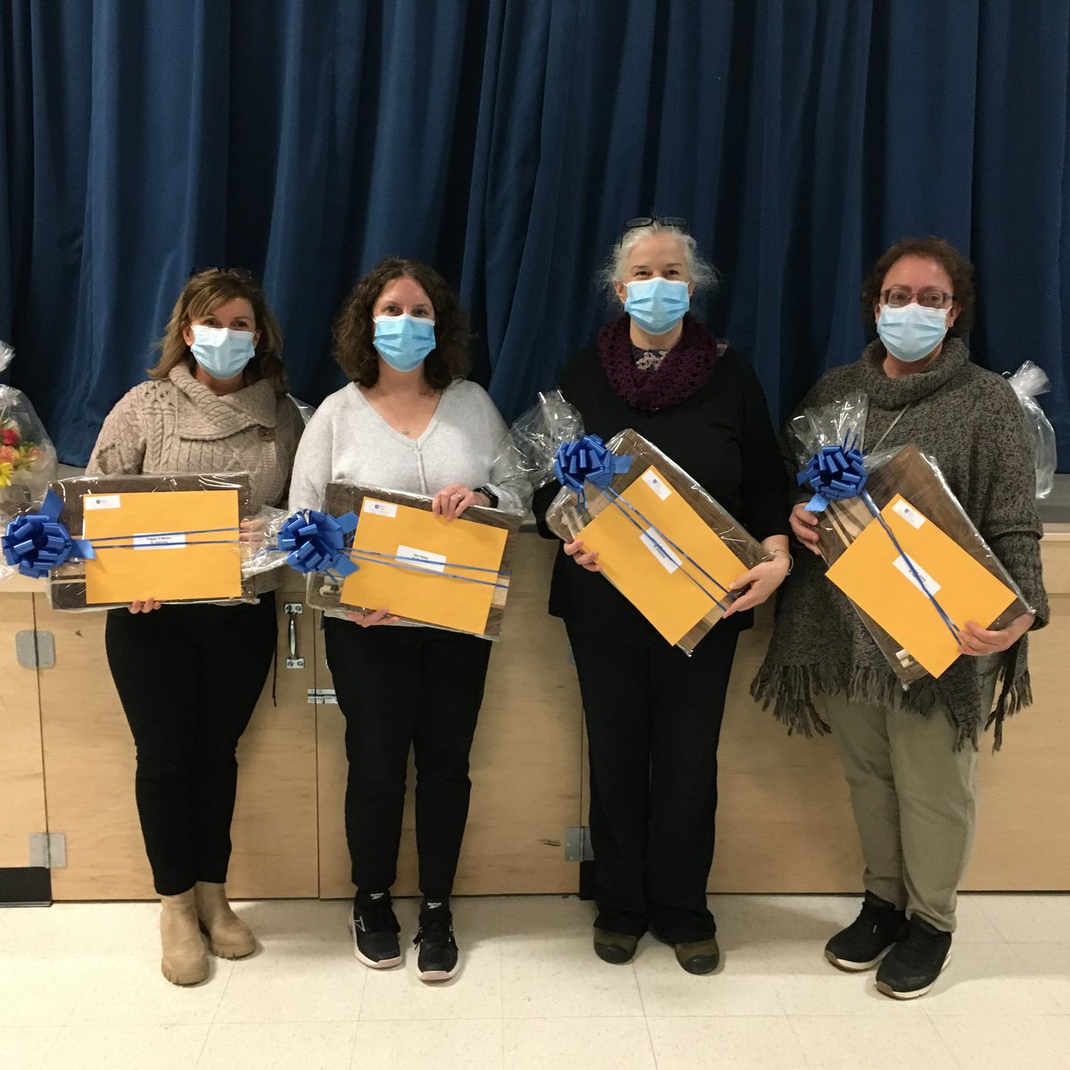 KFisher613's tweet photo. Thank you @oectaottawa! Happy to celebrate 25 years of teaching along with my 3 colleagues @StGemmaOCSB https://t.co/nbS4gc0DCP