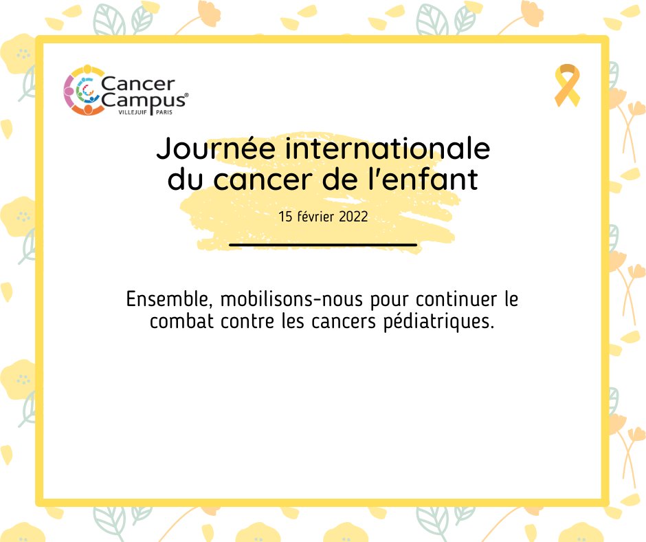 Aujourd'hui, c'est l'occasion de mettre la lumière sur les nombreux enfants et adolescents qui se battent tous les jours contre le cancer. Chaque année, ils sont 35 000 en Europe à être diagnostiqués.
#journeeinternationaleducancerdelenfant #cancerspédiatriques #enfantssanscancer