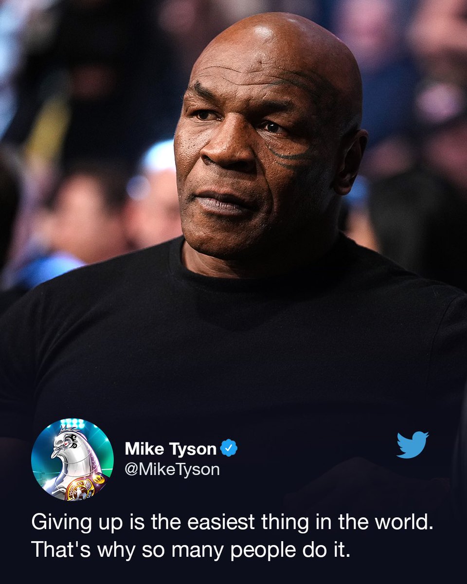 ESPNRingside's tweet photo. Wise words from Iron @MikeTyson https://t.co/ztCqkIcYvM