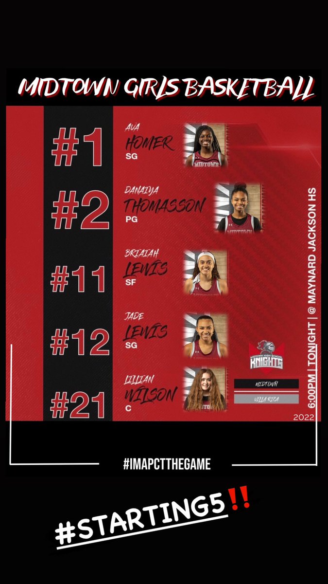 Your Starting Lineup for Tonight’s GAME ‼️<a href="/jade/">Jade</a>.lewis12 <a href="/lilliangrac/">lilliangrace</a>.e @avaahomer_ <a href="/_danaiya/">danaiya</a>.xoxo_ <a href="/briaiah/">Lover of Lenore</a>.rene 

ITS GO HARD OR GO HOME📣💪🏾🏀‼️

#IMPACTtheGame | #preparetobattle⚔️🛡