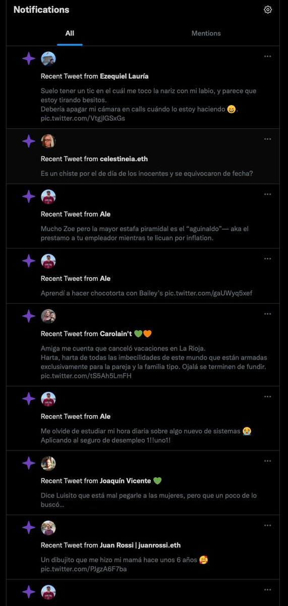 Cuando no usás tu cuenta de tuiter básicamente tus notificaciones son cualquiera... Arruinan todo para tener más 👀