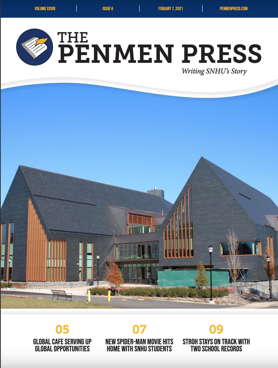 NEW Issue has been released! 
Catch up on the latest articles discussing track &amp; field, basketball, and baseball. Including current news about the global cafe and so much more.
Make sure to check out the new issue digitally!
penmenpress.com/headlines/issu…
