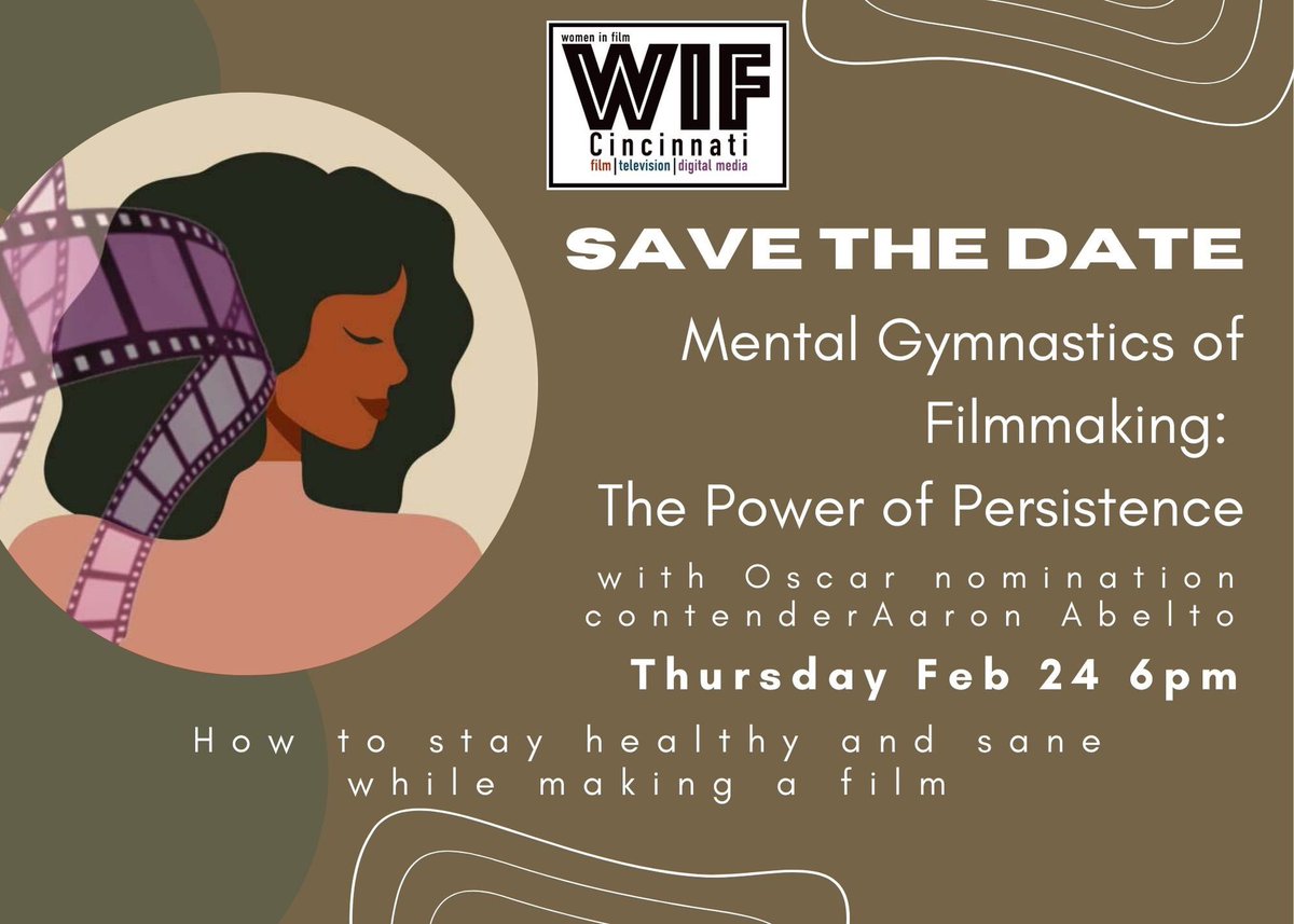 Mental health is KEY to your own success as well as the success of others in your film. #filmmaking #mentalhealth #wifcincinnati