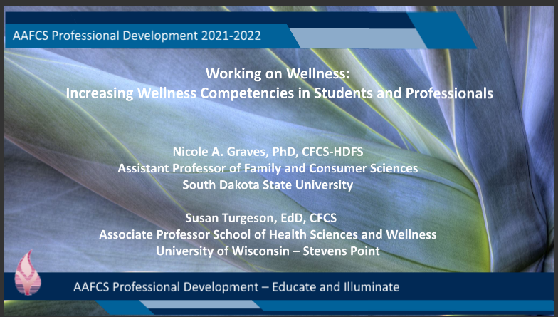 S Turgeson, EdD,CFCS (she/her/hers) tweet media