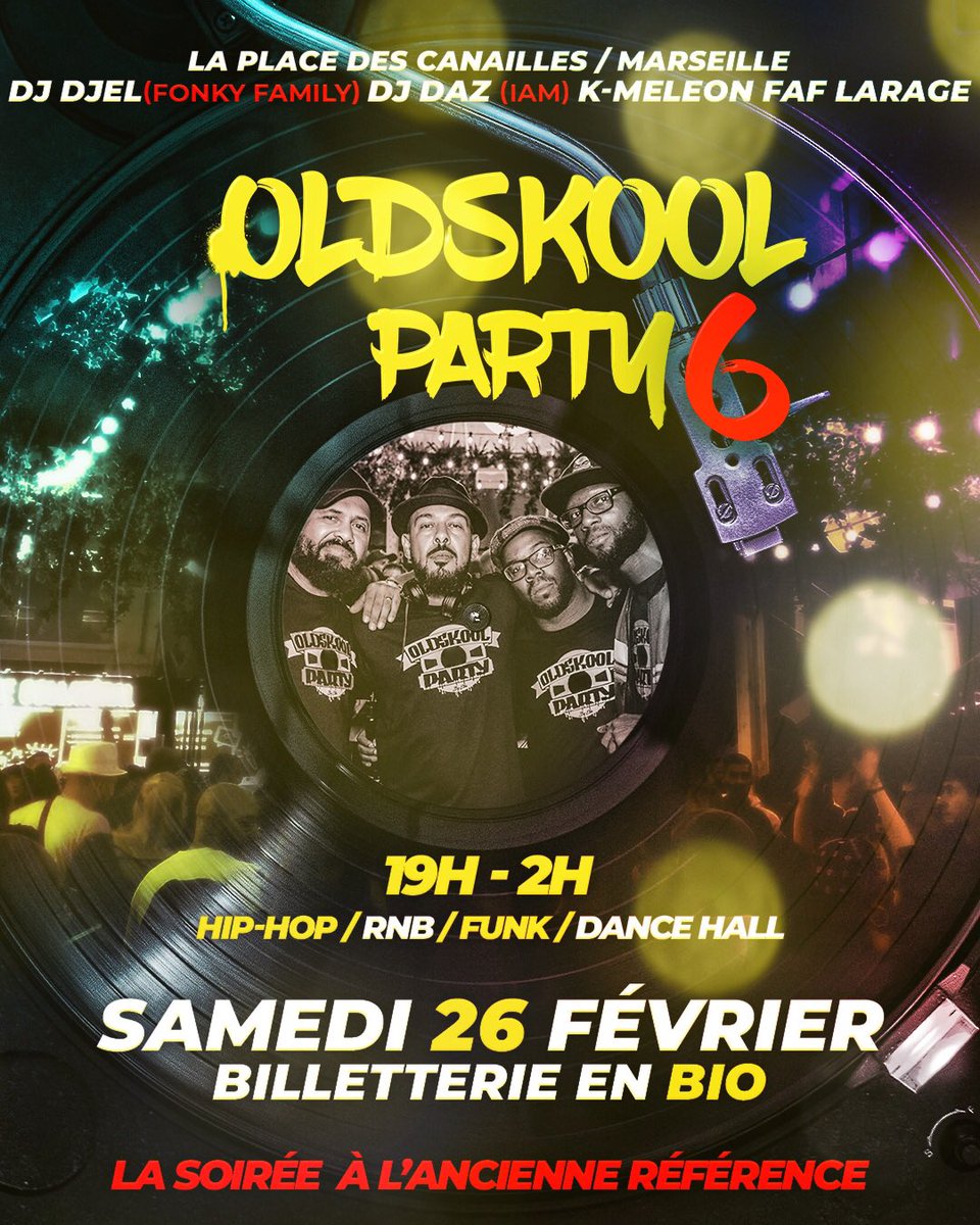 FafLaRage's tweet photo. On remet ça et ça va être encore le Feu!!! 💯💯💯
OLDSKOOL PARTY
Samedi 26 Fev
#marseille à la place des Canailles @DocksVillage avec @DjDjel @dazparty #kmeleon du gros son à l’ancienne ! #Rap #RnB #funk #dancehall https://t.co/Clve0ZW5Ol