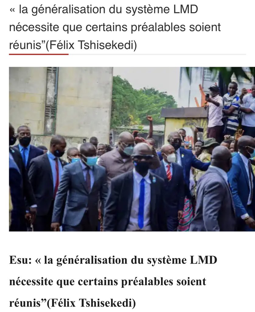 patientanz's tweet photo. Je trouve plus d’acharnement que de logique dans l’avis du PR sur le système LMD en #RDC. Pourquoi ne pas alors mettre des moyens une fois pour toutes? Il fallait commencer et ça c’était une bonne opportunité. @butondonzangi @patrickMUNDEKE  @bienv_makuru @MututaPatrick https://t.co/V8W6aTM1d7