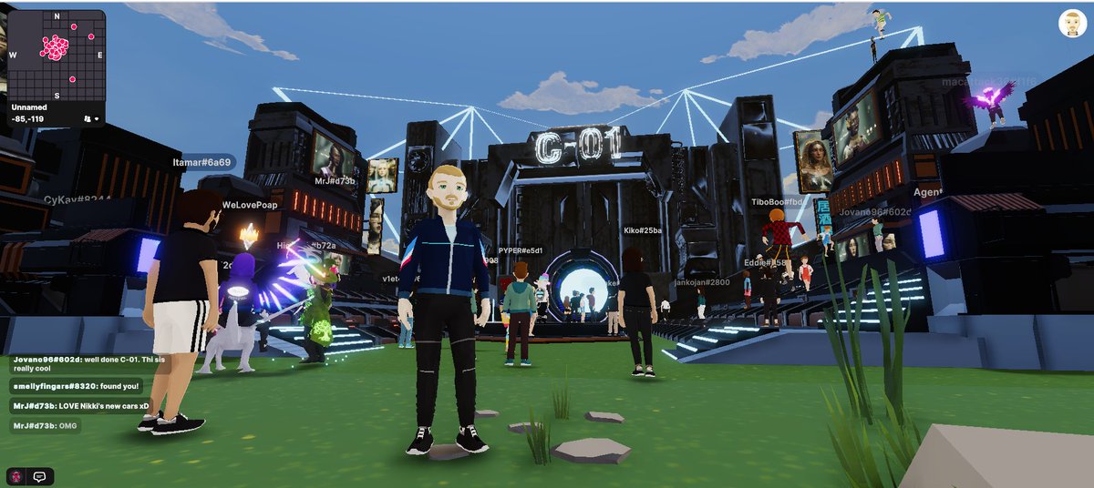 wikingdevil's tweet photo. Enjoying the @C_01_Community  in the Metaverse ! Come join us and experience the future in fashion ! 
@C_01_Project 
#NFT #Metaverse #Crypto https://t.co/t6d6q9ph1e