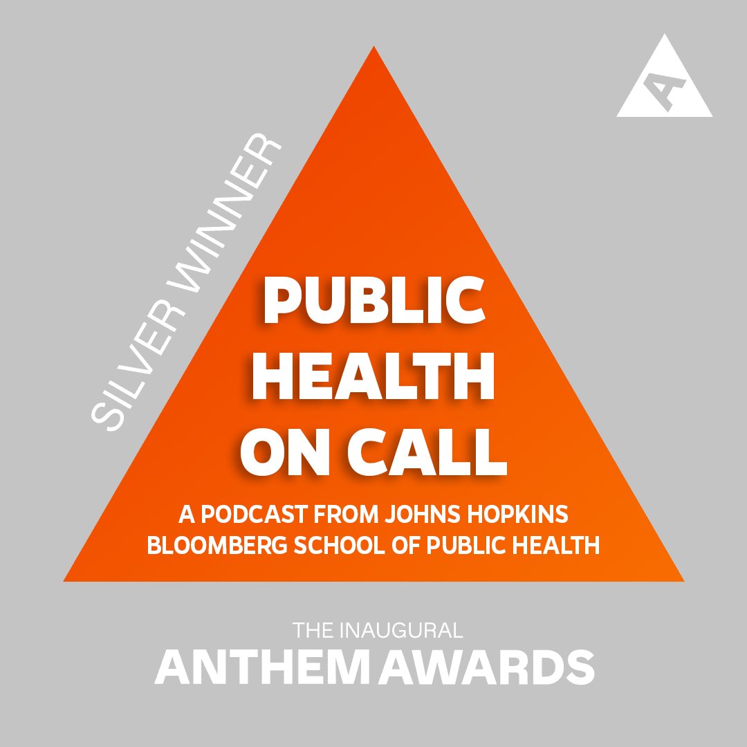 JohnsHopkinsSPH's tweet photo. 🎉 We won! 🎉

We placed in three categories for the 2022 @AnthemAwards, a new initiative from @TheWebbyAwards, recognizing "social good work" around the globe.

🥇 Our magazine: https://t.co/dFdnAoO4sp
🥈 @JohnsHopkinsSPH
🥈 @PublicHealthPod

Read more: https://t.co/FcdHppbybw https://t.co/X29n2ySLDd