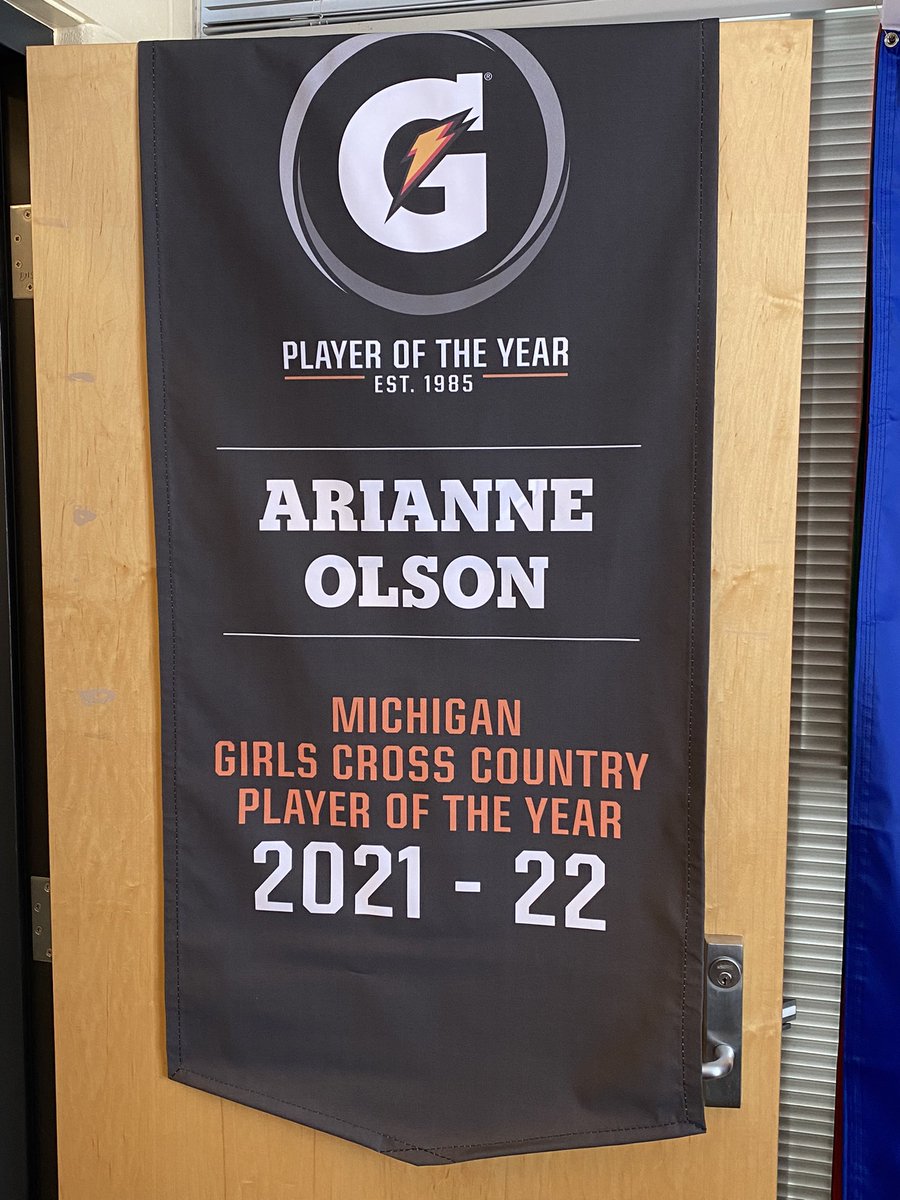 wopanthers's tweet photo. Pretty awesome banner arrived today. Congrats again to Arianne Olson on earning this amazing honor. #GoWO #29Sports1Team https://t.co/KZyi3gtLS7