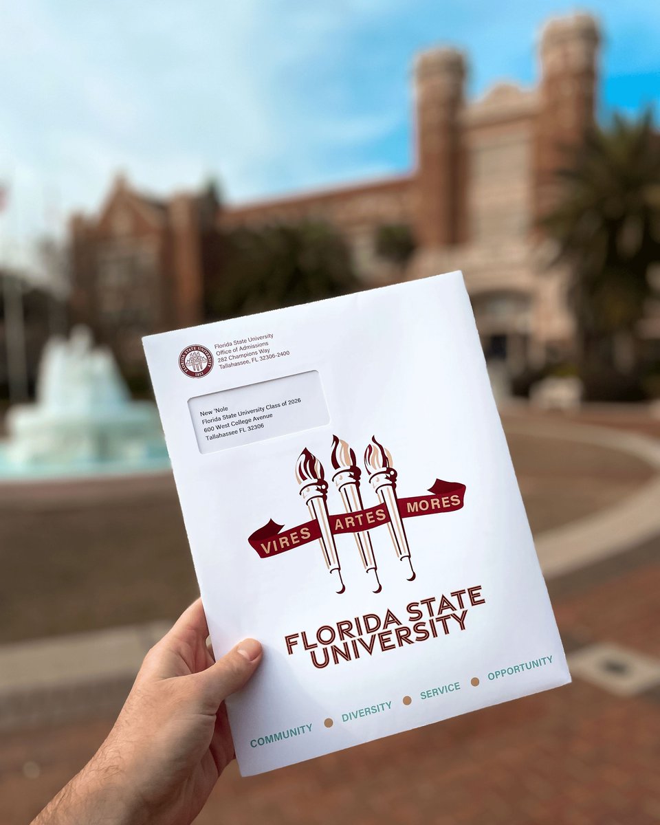 FSUAdmissions's tweet photo. Who is ready for Thursday? 👀 #FSU26 #NowANole https://t.co/tXVv95Axhy