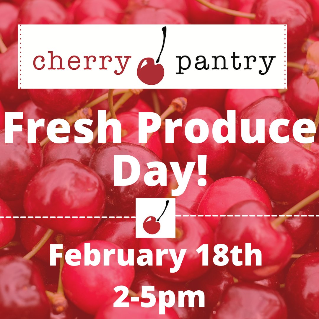 CherryPantry's tweet photo. Attention all Cherry Pantry patrons! We are hosting another Fresh Produce Day this Friday, February 18 from 2-5pm. Stop by the pantry on Friday for some fresh fruits and veggies! Any questions, contact us at pantry@temple.edu https://t.co/HPBrc1mIa5