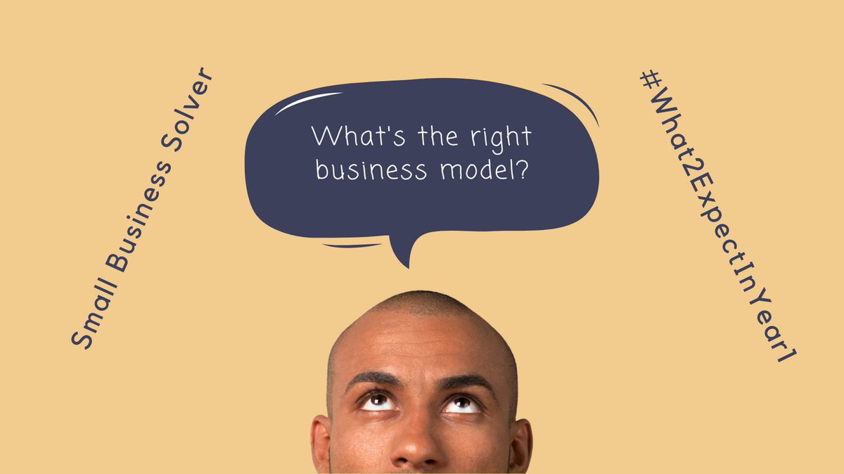 BusinessSolver's tweet image. Pro tip: Take the time to learn about the different kinds of business models and to thoroughly evaluate which one best serves your #smallbusiness before you make a choice.  bit.ly/2Scxlui #SmallBusinessSolver #What2ExpectInYear1
