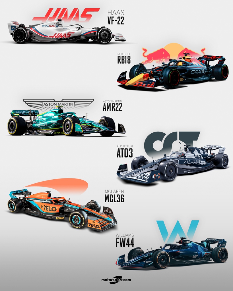 Only 4️⃣ launches left. Which one has been your favourite so far? 😍

#F1 #F12022 #Motorsport
