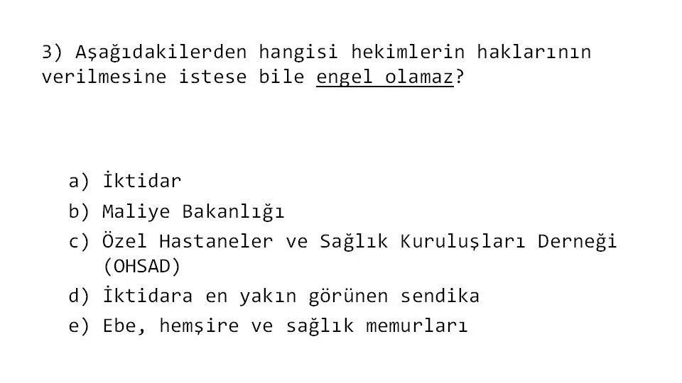 İnatla iş arkadaşlarımıza "YSP" diyerek, açıklamalarıyla aşağılayan meslektaşlarımız bilmelidir ki; yaptıkları hekimlik mesleğinin etik ve deontolojik (her ikisi farklı kavramlardır) ilkeleriyle bağdaşmamakta, mesleğimizin saygınlığına zarar vermektedir.
#HekimSenHaddiniBil