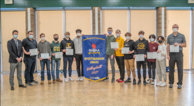 Today was a special one at MUCC.  Jeff Kitts from SHSAA presented BOTH our Senior Boys and Girls with Sportsmanship banners.  This is a first for MUCC to win two in the same year.  Way to go Comets.  #shsaa