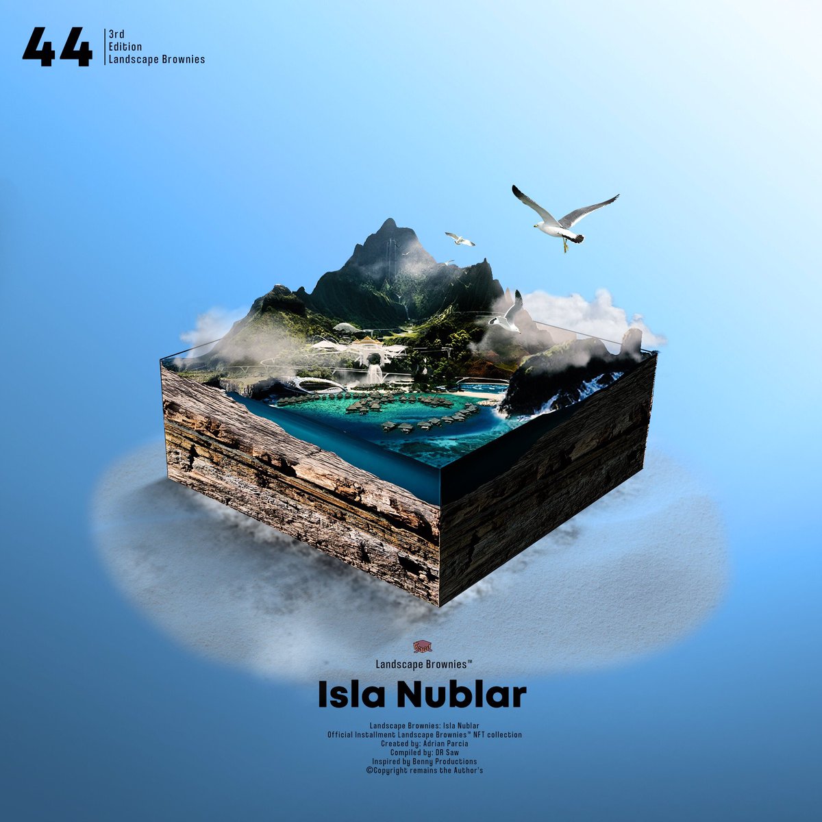 shanti_nft's tweet image. Check out this awesome "Isla Nubar" piece, best known for being the island of Jurassic Park 🦖🔥

@cryptoenee and I got this from @DRSawPH

Public Minting is now live! Visit their official website on landscapebrownies.com

#NFTCommunity #NFTdrop #NFTCollection #NFT LFG!!!