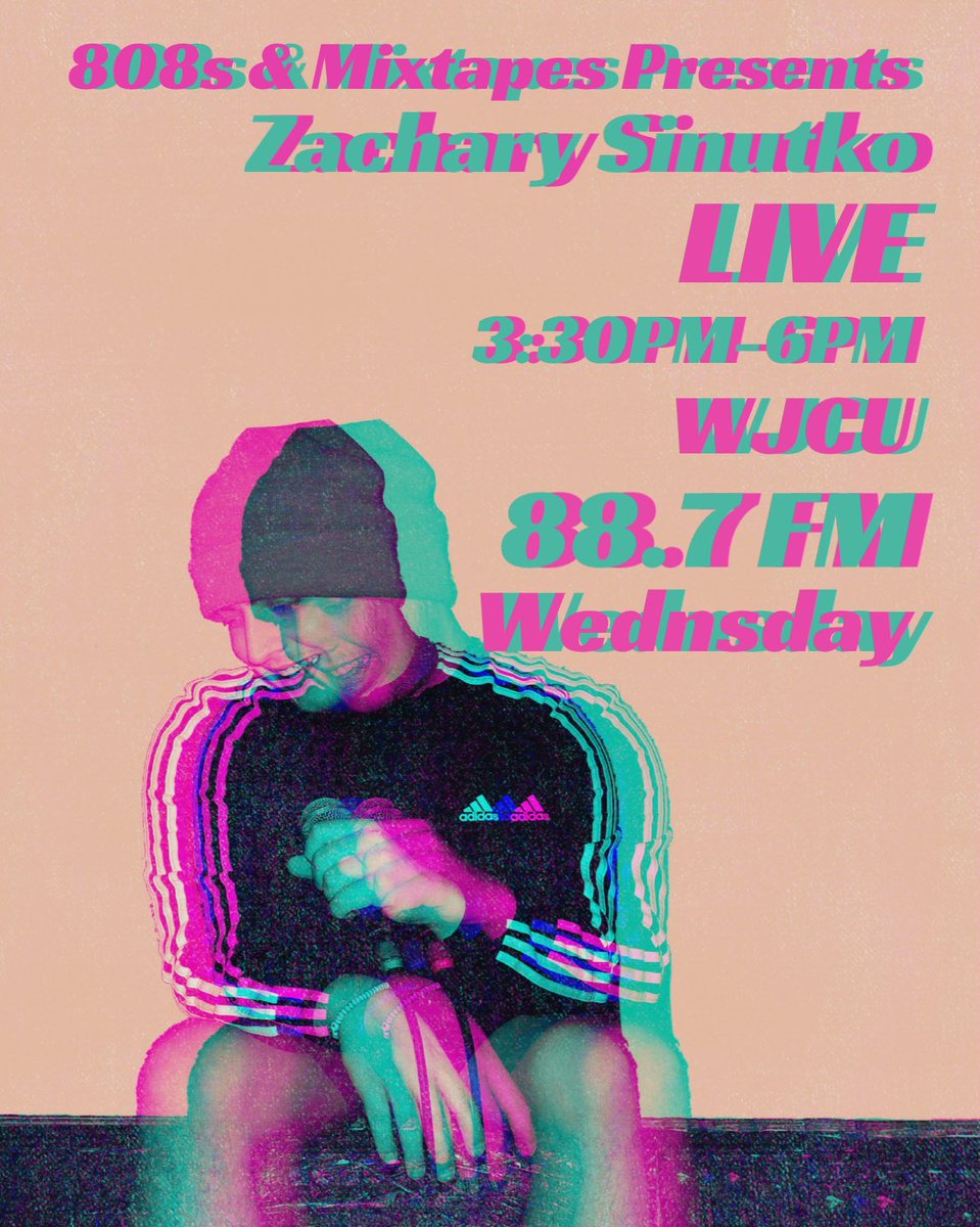 808s and Mixtapes own <a href="/ZacharySinutko/">DJ Z13</a> will be LIVE on <a href="/WJCU887/">WJCU 88.7FM</a> today, tonight, and tomorrow at 3 times! Tune in and call in at 216-397-4438 !!!