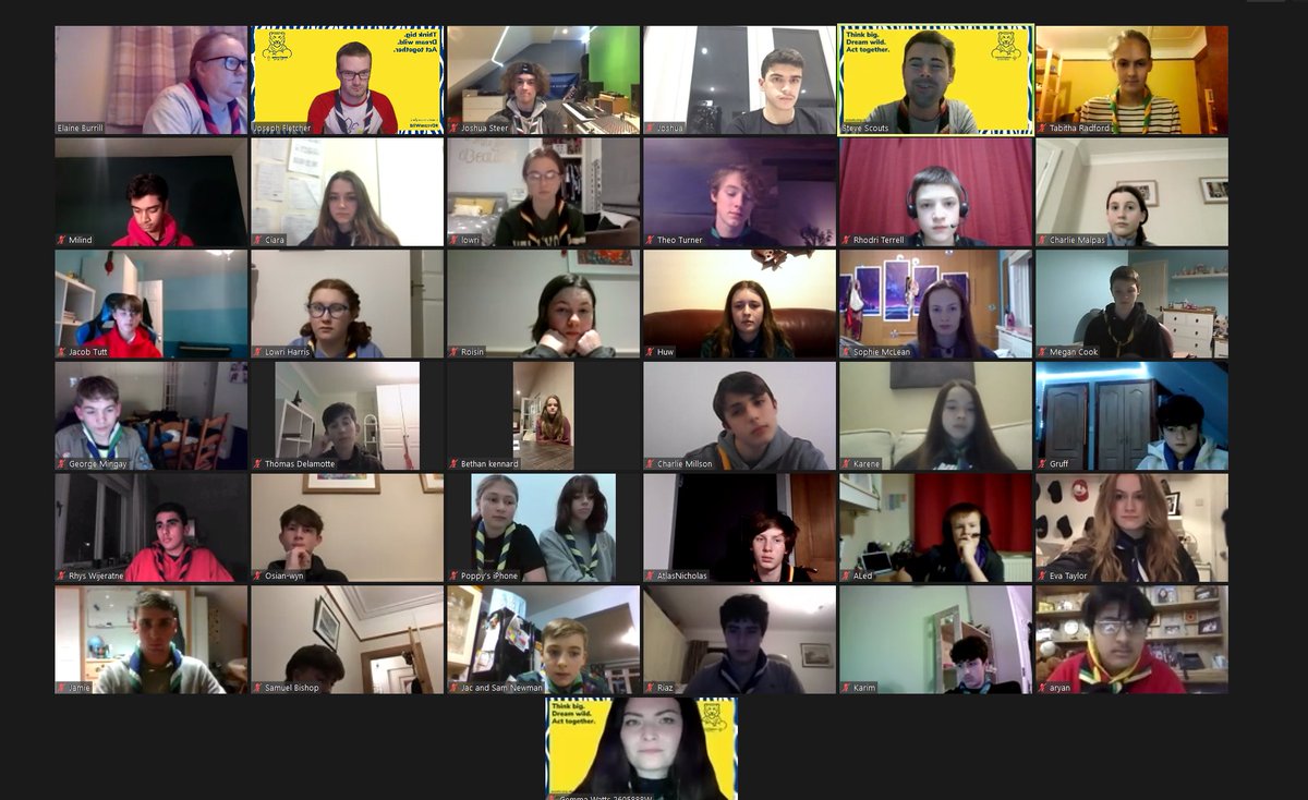 We have young people! Unit 9 - South Wales' first meeting! <a href="/WSJCymru/">WSJ Cymru</a> <a href="/UKContingent/">UK Contingent 🇬🇧⚜️</a> #DreamWild