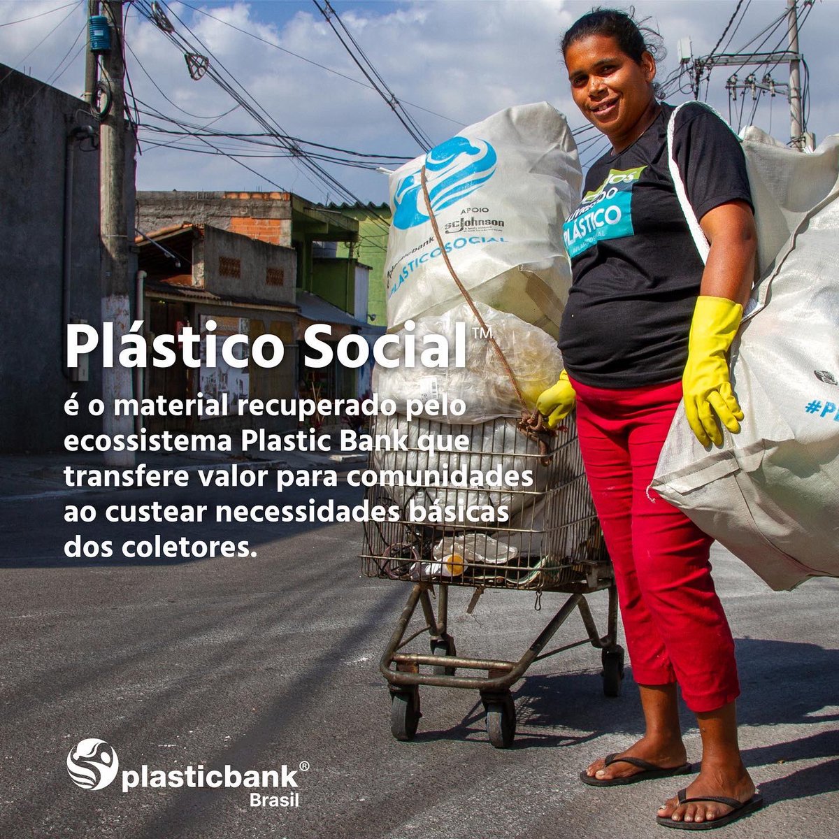 PlasticBankBRA's tweet photo. Nossos parceiros globais reintegram o Plástico Social™ em produtos e embalagens. Isso cria uma cadeia de suprimentos de economia circular e reduz a necessidade de produzir novo plástico virgem.

Juntos, capacitamos uma sociedade regenerativa. https://t.co/i98EAS8rnJ