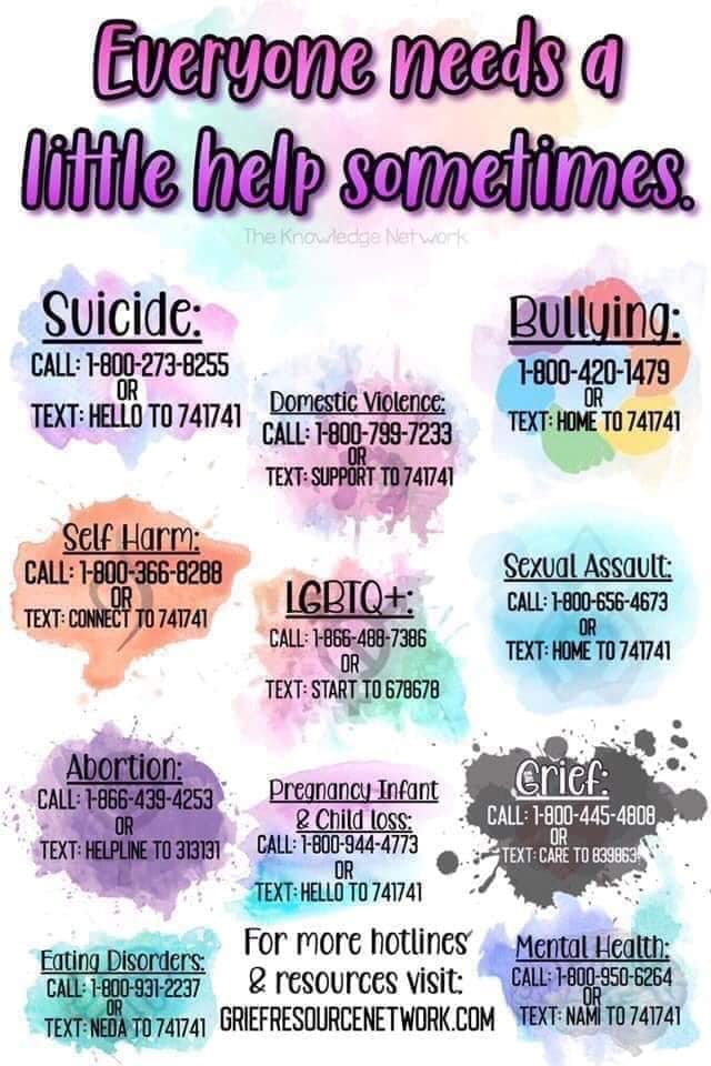 CommPlaceGR's tweet photo. These are difficult times for many people, for many reasons. If you need help please reach out. #HotlineHelp #ReachOut #BeSafe #CheckYourFriends https://t.co/MB8tL3ZxB4