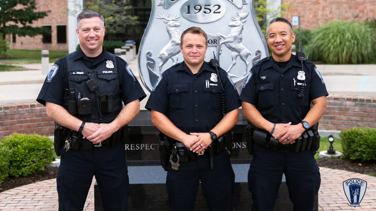 On National School Resource Officer Appreciation Day, we want to give a big THANK YOU to our three SROs, Officer Jones, Officer Yeomans, and Officer Julian. Thank you for everything you do to keep the students, staff, and community safe every day. <a href="/NASRO_Info/">NASRO</a> <a href="/troyschools/">TroySchools</a>