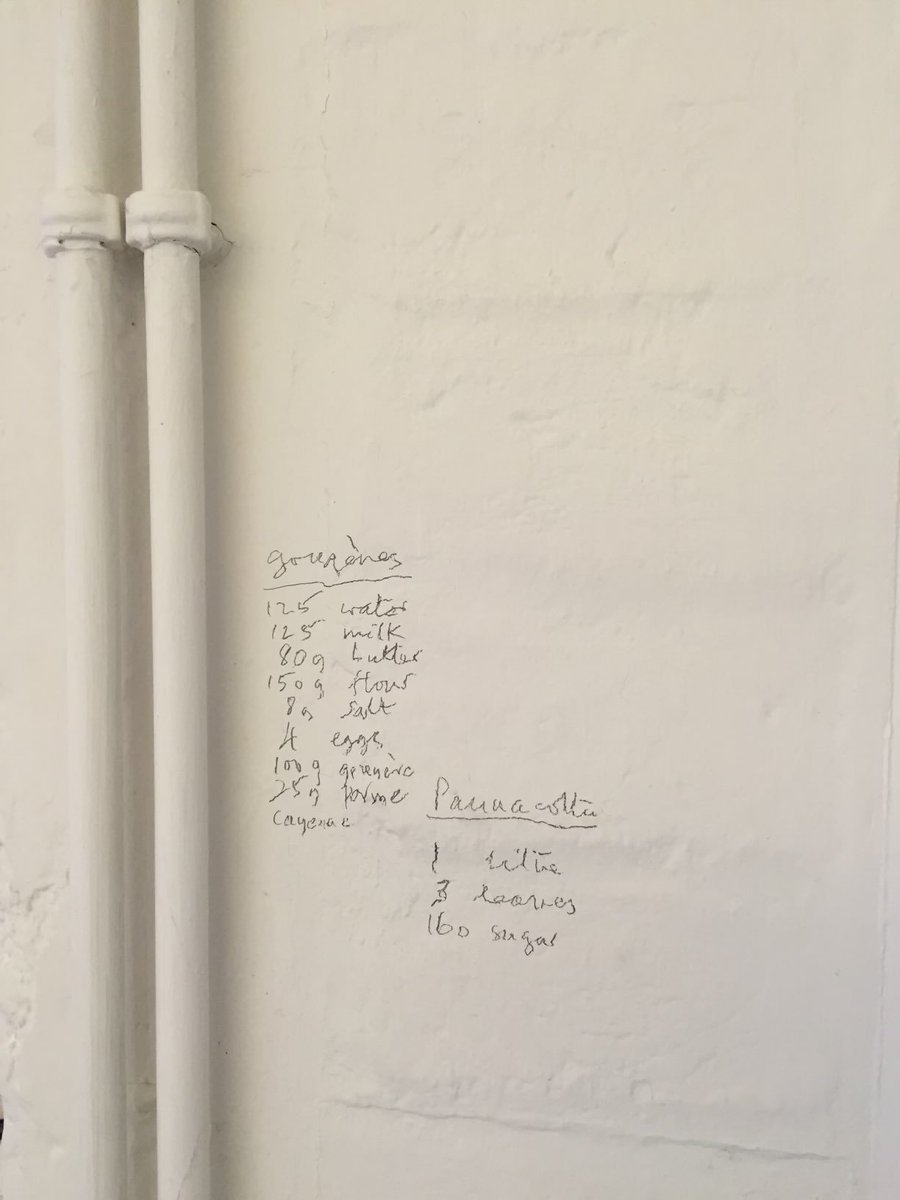 Another wall recipe! Or two.